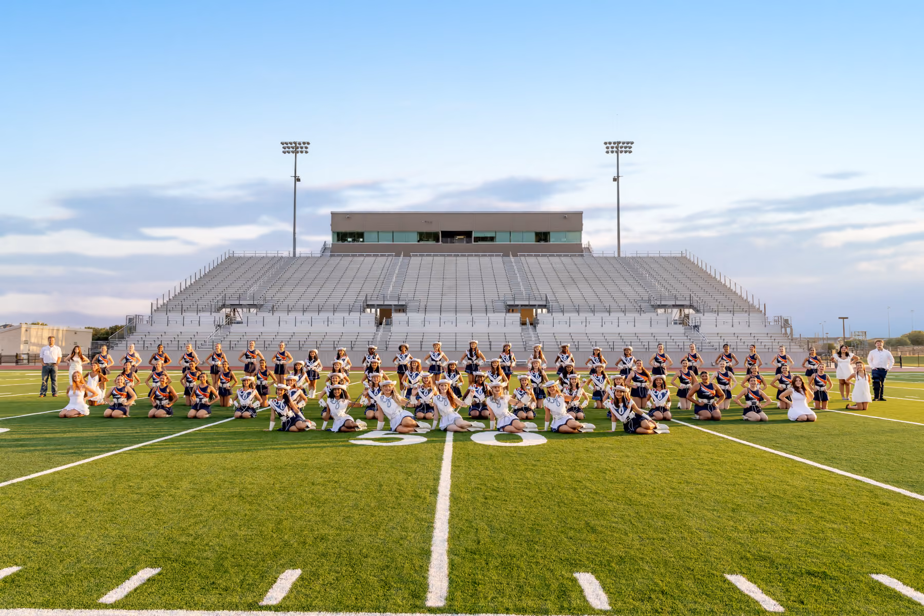 The Wing Family, the Guardians and Angels together on the field